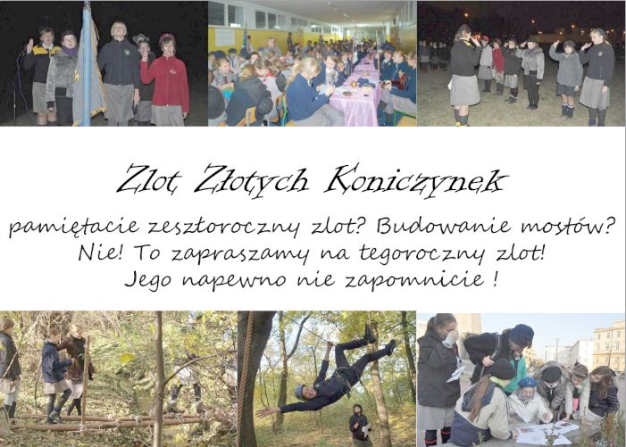 Zlot Drużyn Złotych Koniczynek w Łodzi - październik 2010